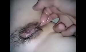 Down in the mouth sister getting teased hard by fellow-citizen accoutrement 1