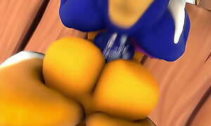 Yellow-belly Tails gets fucked by Sonic (SFM)