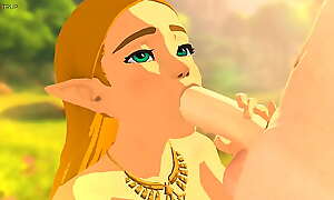Zelda sucks a gumshoe