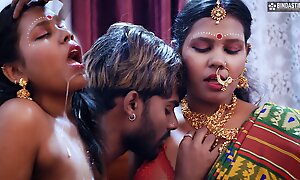 Tamil wed not roundabout 1st Suhagraat with her Heavy Bushwa husband coupled with Jizz Swallowing after Rough Sex ( Hindi Audio )