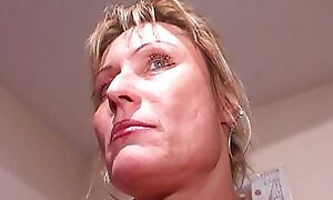 This German swinger housewife cede to the brush husband and his adscititious fuck the brush