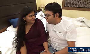 A desi Couple went for honeymoon. See what happened inspect that! Energetic Bengali audio