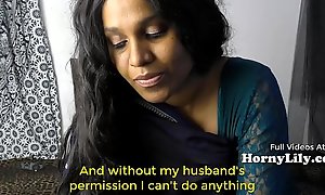 Bored Indian Housewife entreats for triad in Hindi fellow-countryman wide Eng subtitles