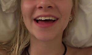 Blonde Babe Acquires Fucked and Fingered POV