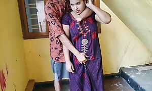 Indian desi Bhabhi called neighbor friend readily obtainable home