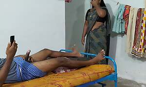 A stepmother wearing a saree She was eyeless watching me masturbating dimension watching porn video