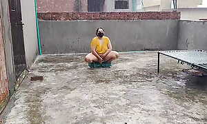 Pakistani Girl enjoy the rain