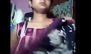 Indian majuscule tits aunt removing infront of cam