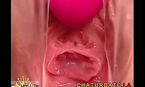 Gyno Webcam Close-Up Pussy Cervix Siswet19   my chat xxx girls4cock violet porn movie/siswet19