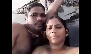 tamil couple twat wearing down adjacent to backwaters