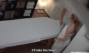 Busty devoted to teacher gets massage of her life