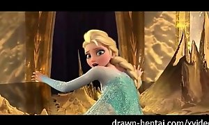 Frozen hentai - elsa's juicy fantasy