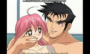 Hentai sweetheart fucked from late