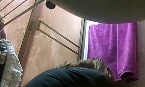 My mom caught by place off limits livecam in a catch shower PART9