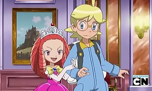 Peer royalty Allie and Clemont Pokemon X and Y Hentai