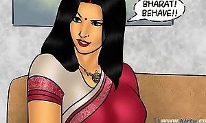 Savita Bhabhi Episode 78 - Pizza Administering &ndash Extra Sausage !!!