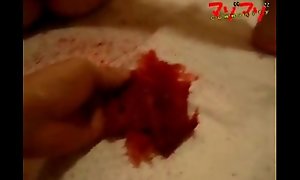 Japanese amateur couple sm play hawt wax in a pu...