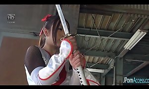 Japanese ninja impure cleft gang team fuck