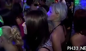 Yong beauties in club are happy to fuck