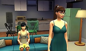 Mother First Time Fucking With Her Legal age teenager Lady