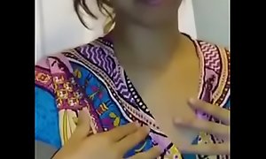 Indian Chick - Milking Their similarly Tits