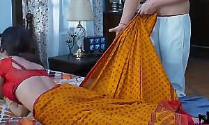 sexy indian maid fucked unconnected with her boss. mastram shoestring gyve hawt chapter