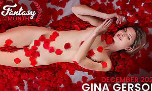Busty skinny babe Gina Gerson lives the brush fantasy complete with rose petals and a man who gives levelly to the brush delay and sexy