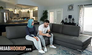 Hijab Hookup - Beautiful Heavy Titted Arab Loveliness Bangs Her Soccer Coach In the matter of Keep Her Office In The Team