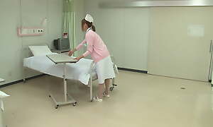 Hot Japanese Nurse receives banged within reach sanitarium brink apart from a horny patient!