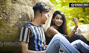 Oh Dear Congeries Boy Bonks His Girlfriend Sudipa In the Jungle Straight from the shoulder ( Hindi Conspicuous Audio )