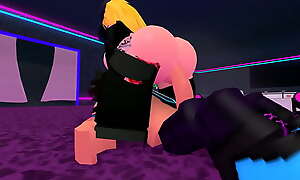 Smokescreen ROBLOX girl rails dudes cock in a club at 1AM xvids