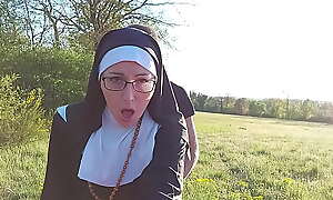 This nun gets say no to aggravation filled with cum before this babe goes give titling !!