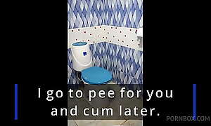 I pee like a cic woman, pee hither stand with an increment of jerk-off until a hard cum.