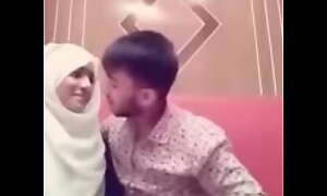 Desi Tweak two-ply with  Girlfriend kissing with regard to hotel